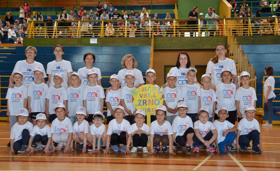 Vrtićanci sudjelovali na 18. Olimpijskom festivalu Dječjih vrtića u Đurđevcu