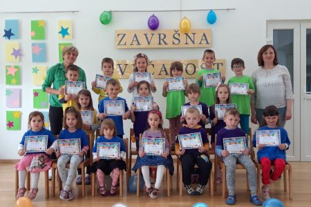 Završna svečanost polaznika Kraćeg programa ranog učenja engleskog jezika