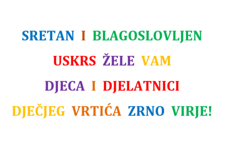 Uskrsna čestitka